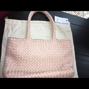 Milaner Italy, new blush woven bag